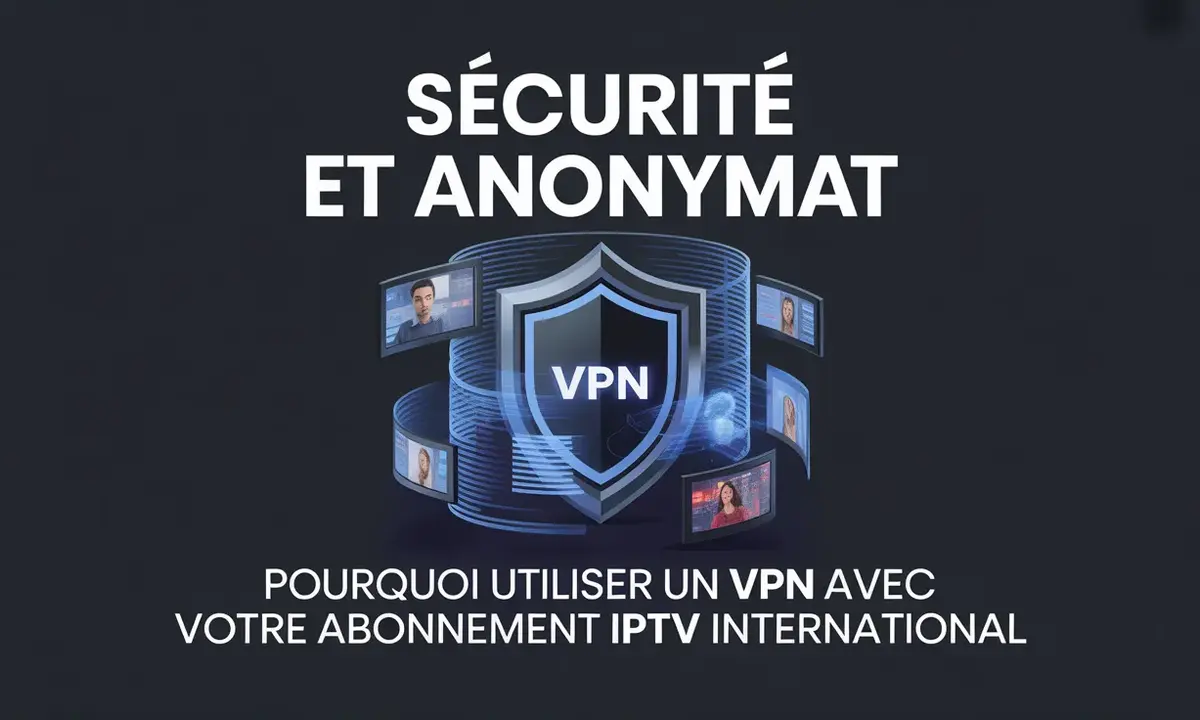 Sécurité et Anonymat: Pourquoi Utiliser un VPN avec Votre Abonnement IPTV International