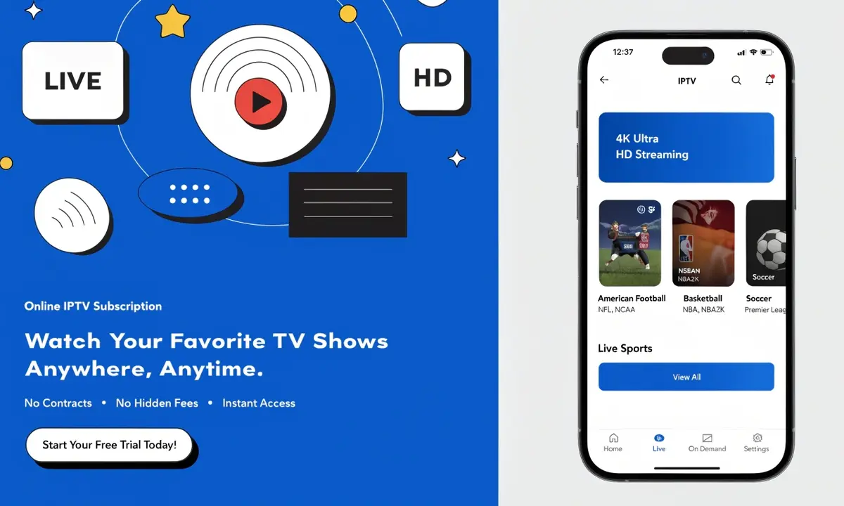 Abonnement IPTV en Ligne