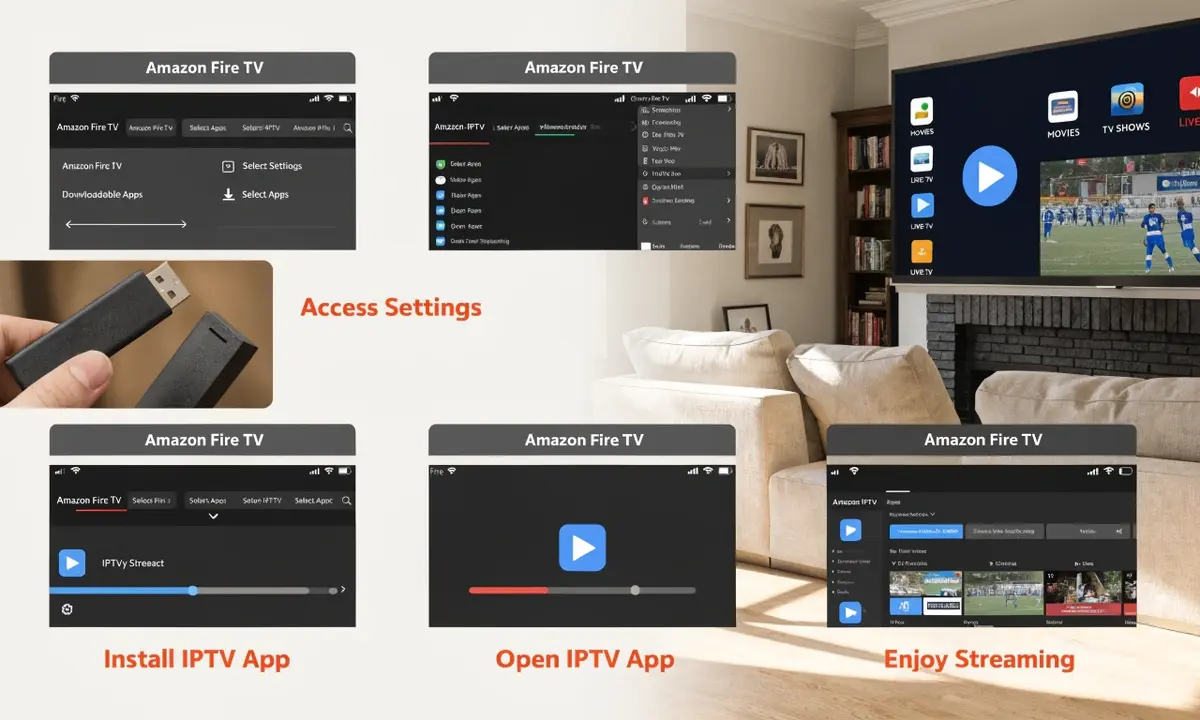 Comment installer l'IPTV sur Fire Stick