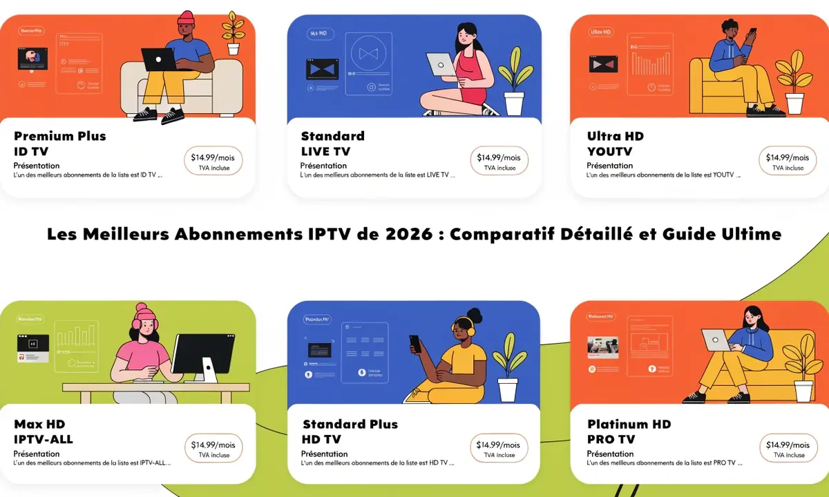 Les Meilleurs Abonnements IPTV de 2026