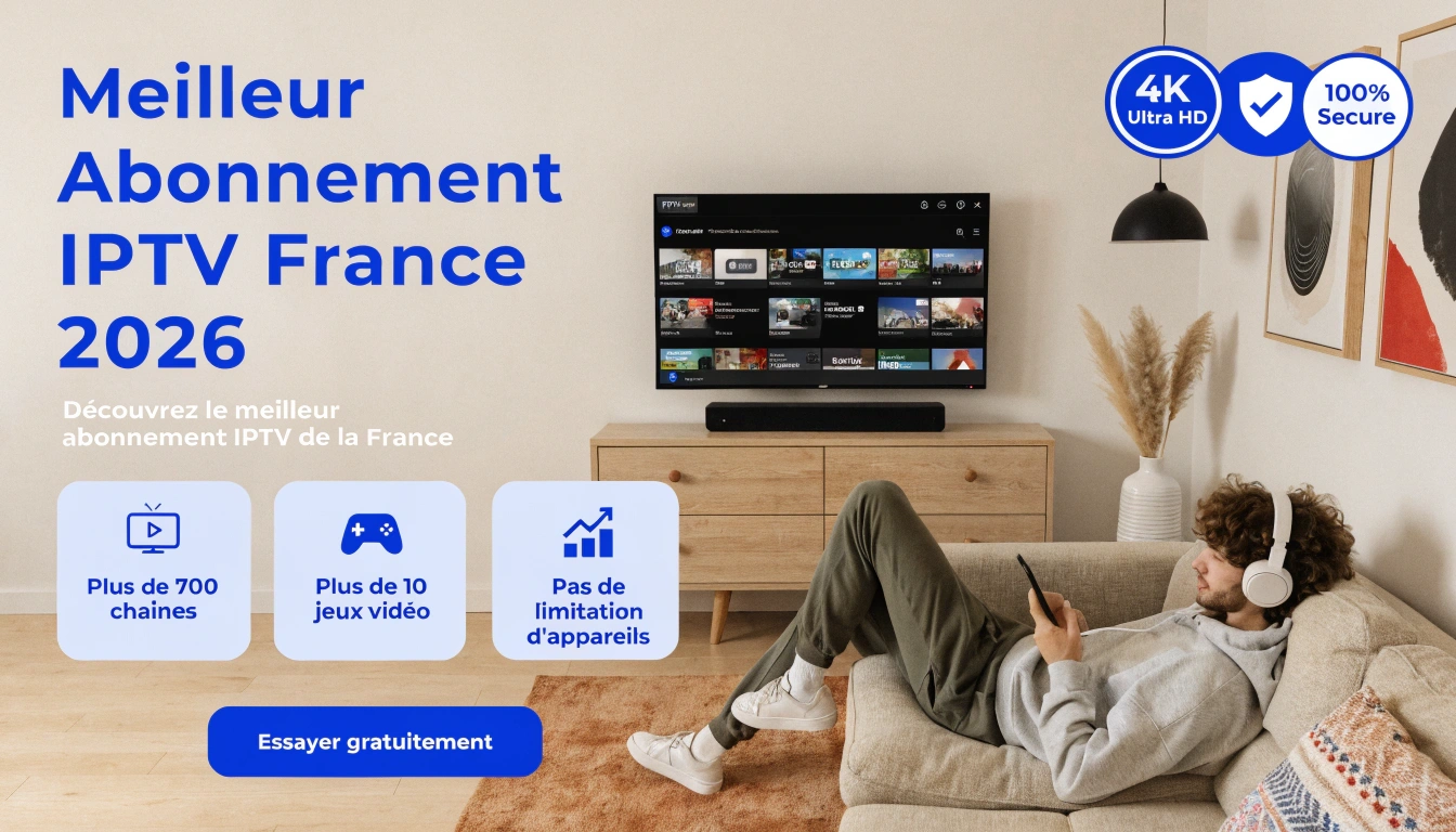 Meilleur Abonnement IPTV France 2026